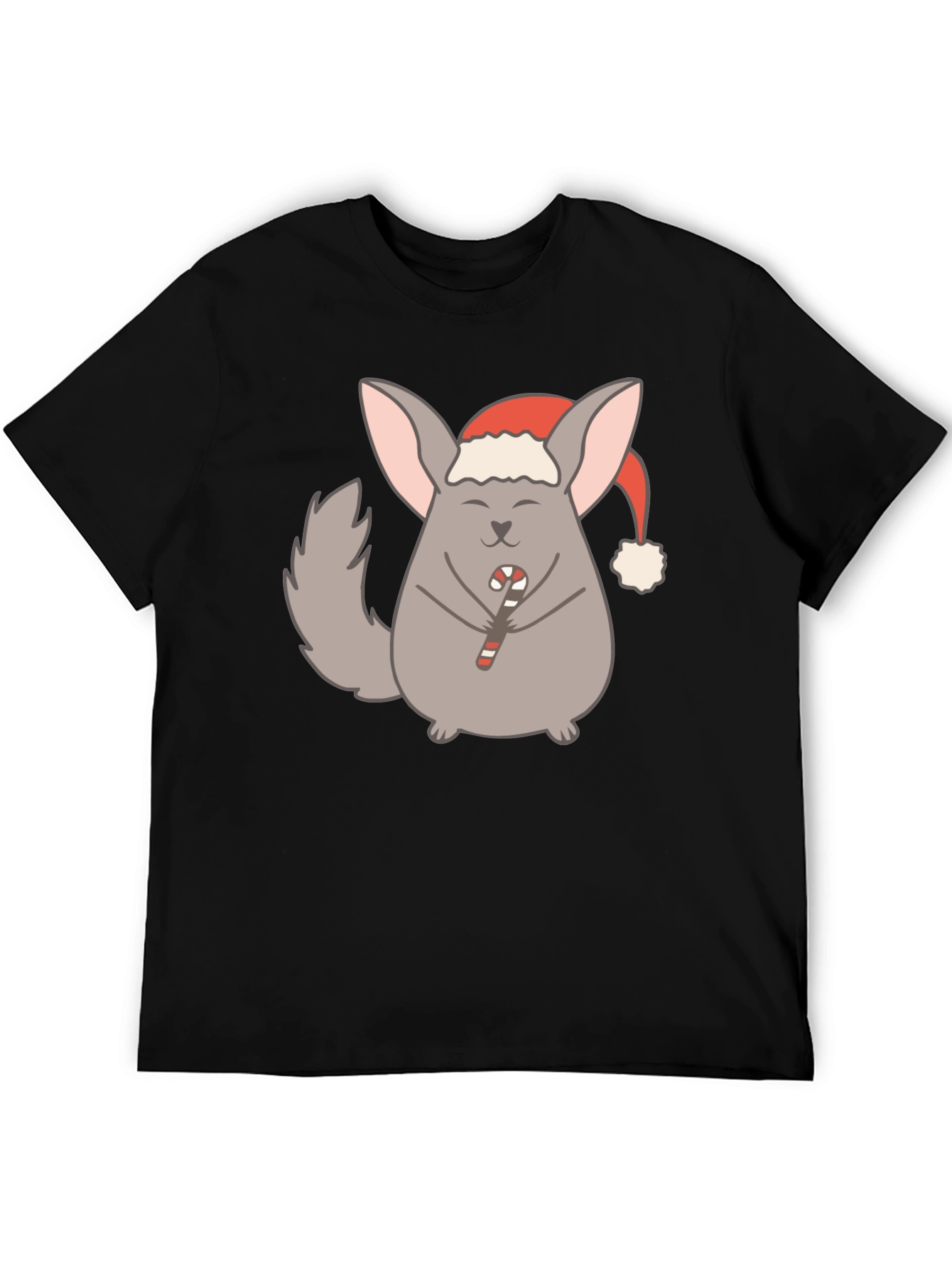 Festive Chinchilla Graphic Tee - Holiday Edition