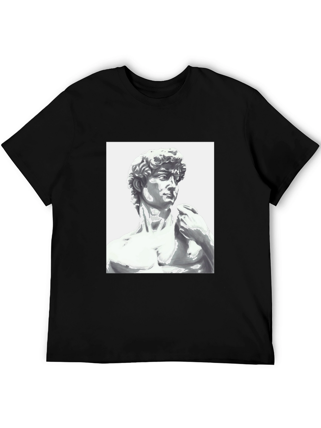 Michelangelos David T-Shirt - Black