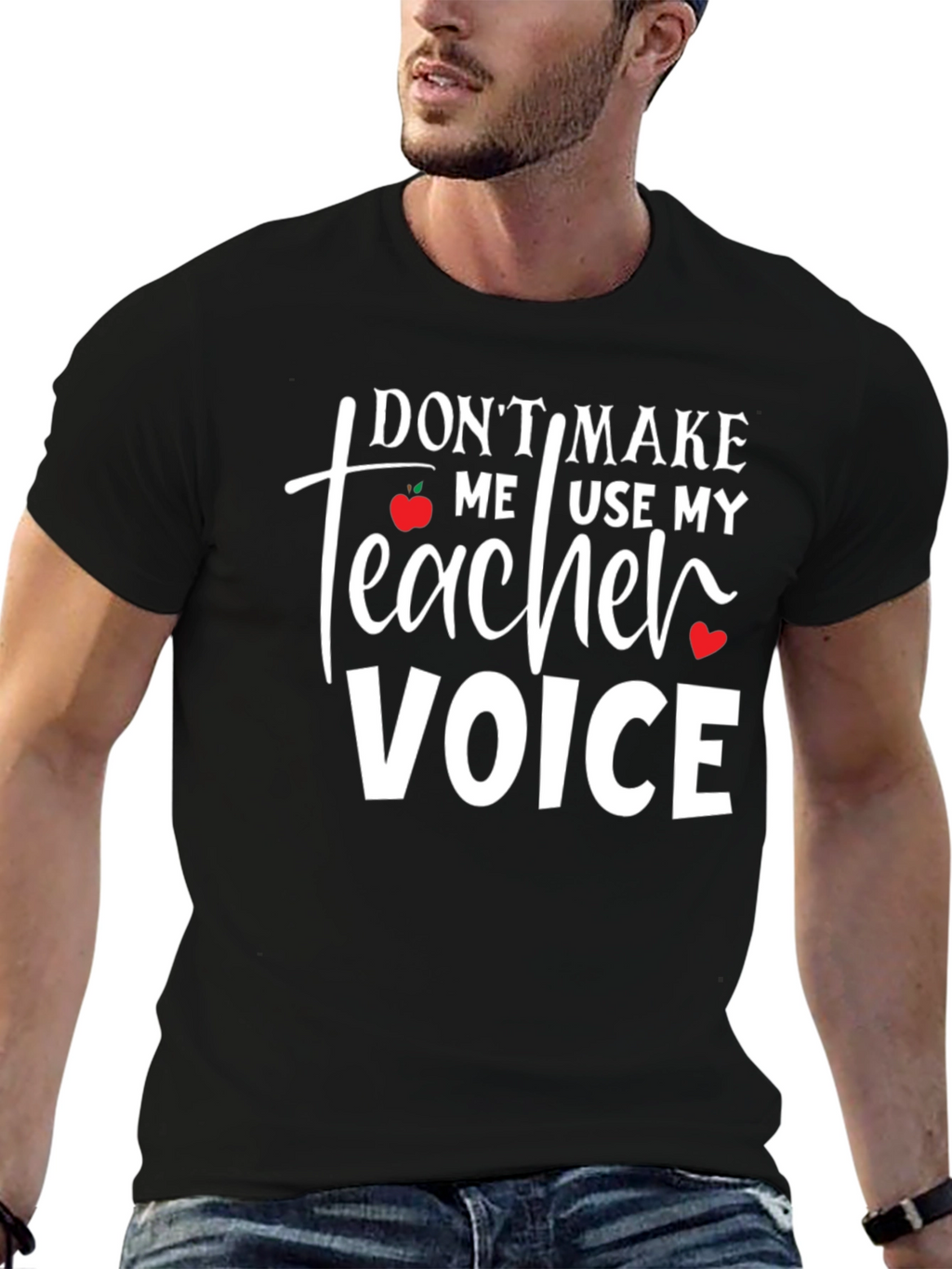 Teacher Voice T-Shirt - Funny School Apparel