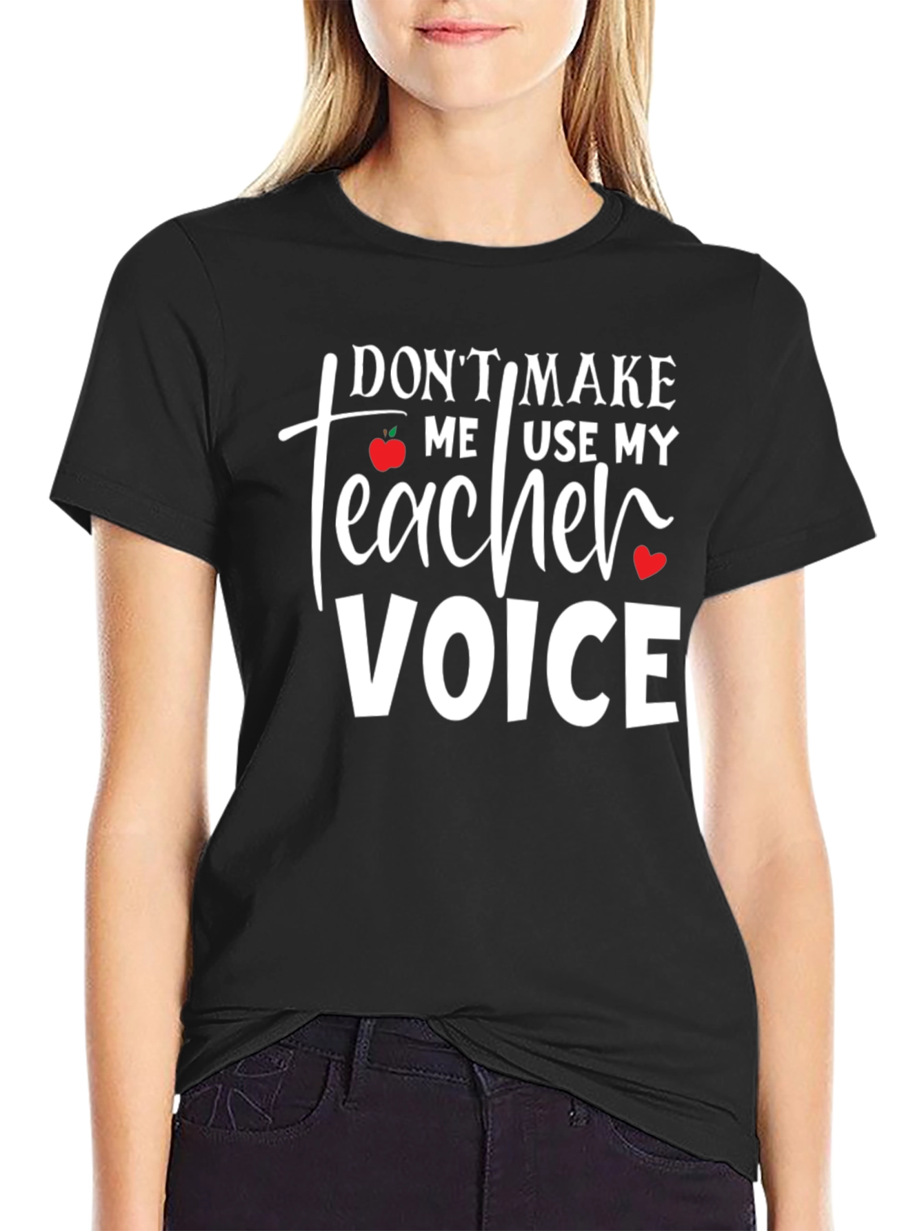 Teacher Voice T-Shirt - Funny School Apparel