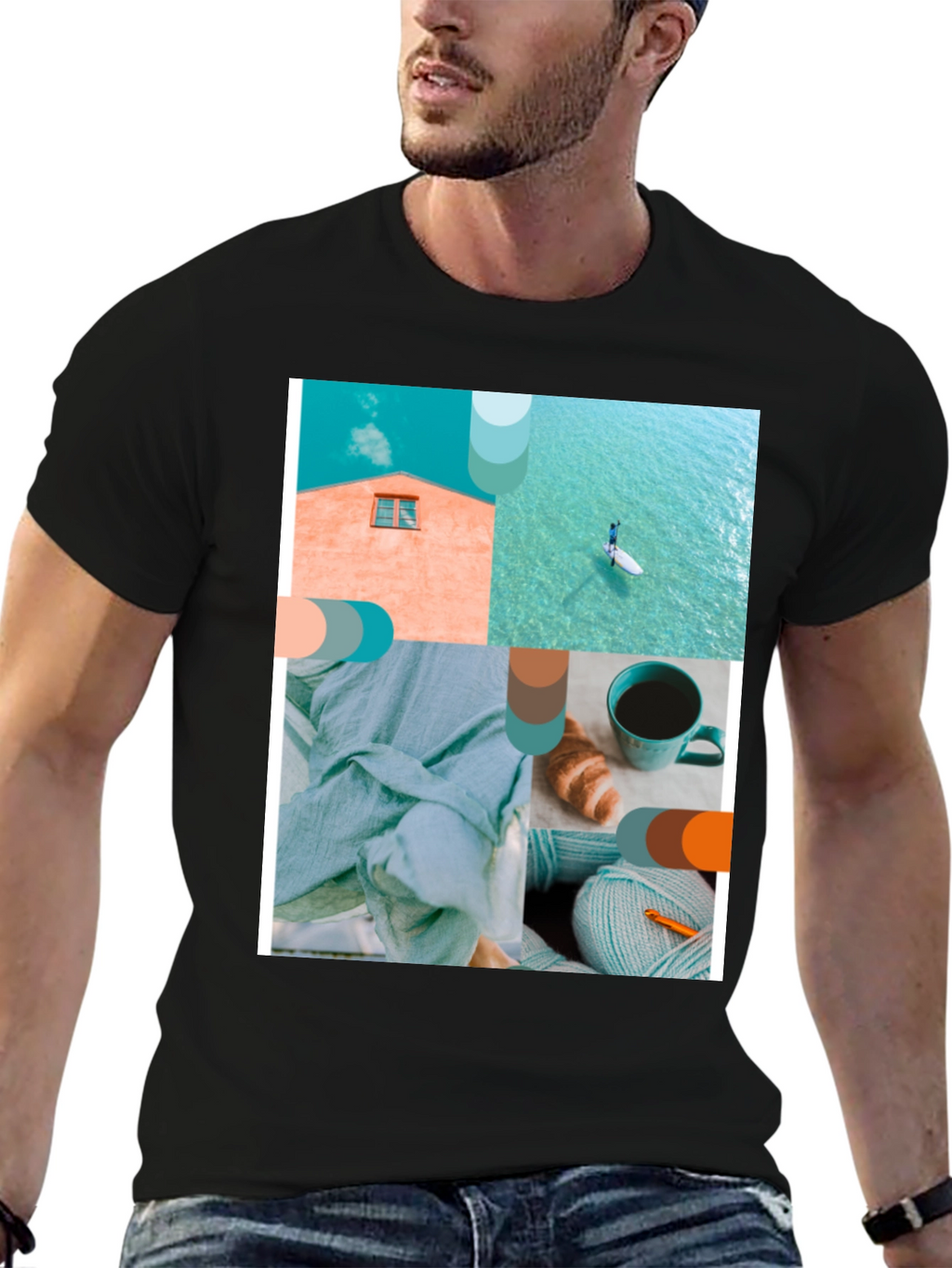 Modern Art Graphic T-Shirt