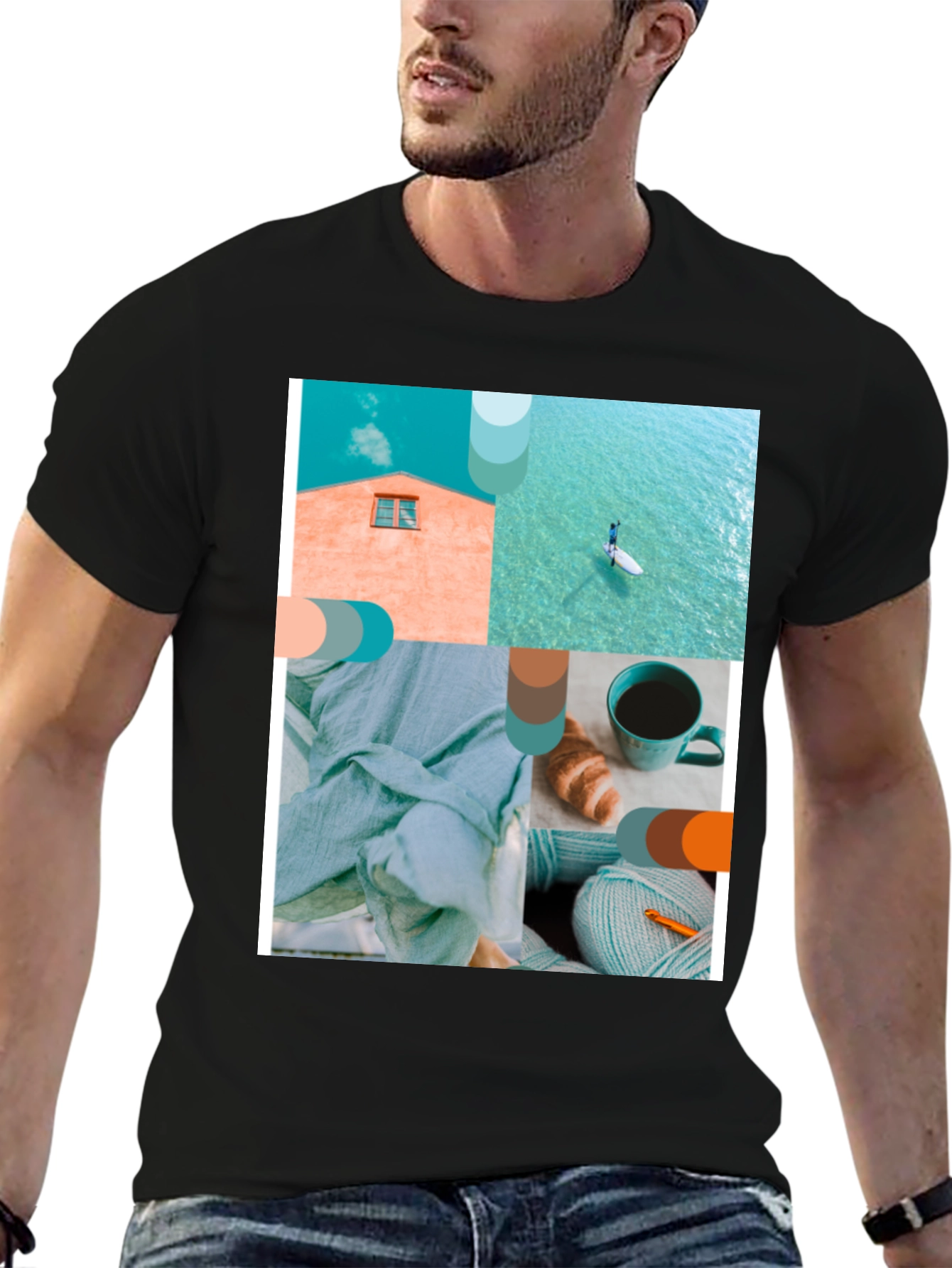 Modern Art Graphic T-Shirt