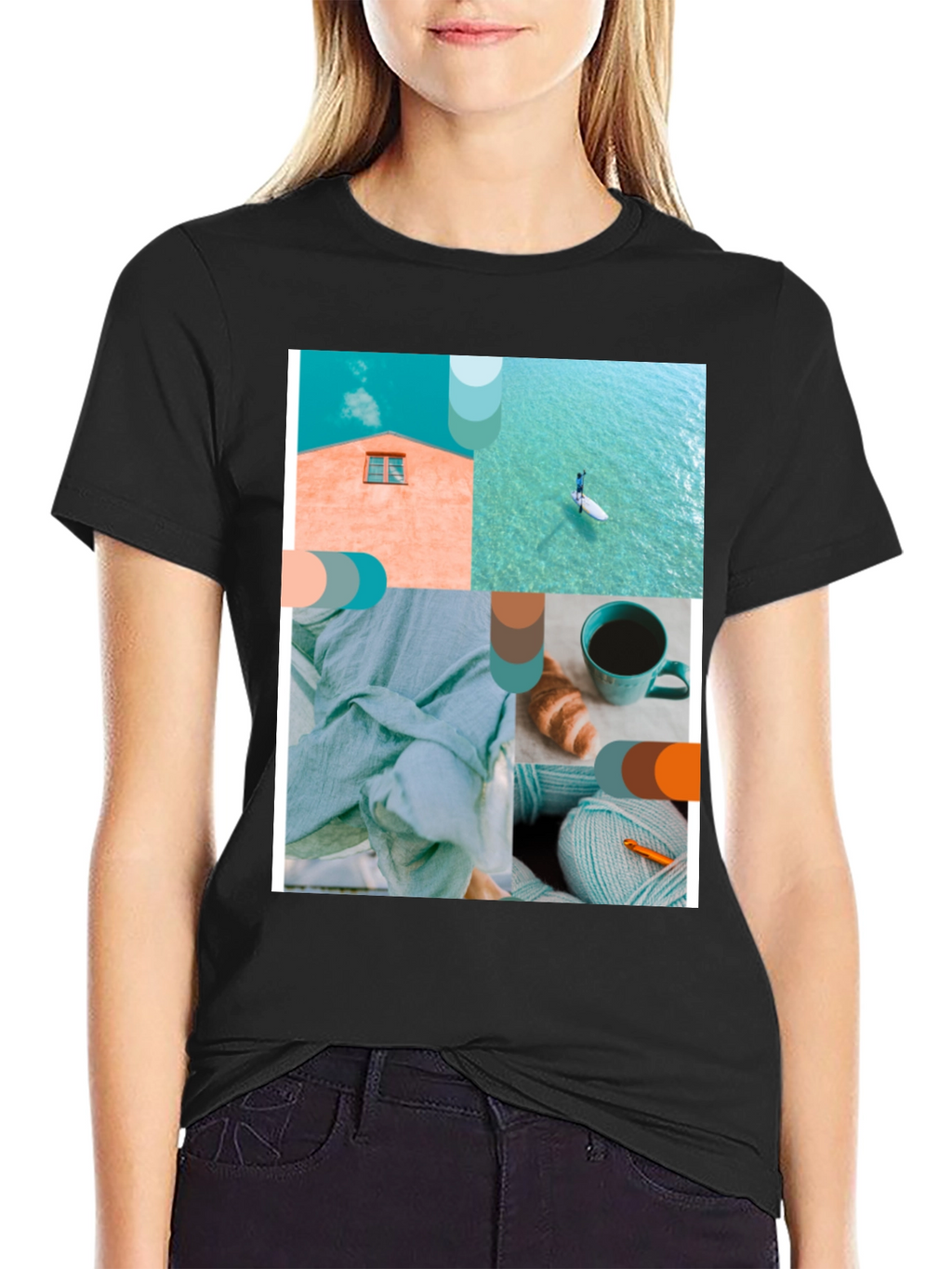 Modern Art Graphic T-Shirt