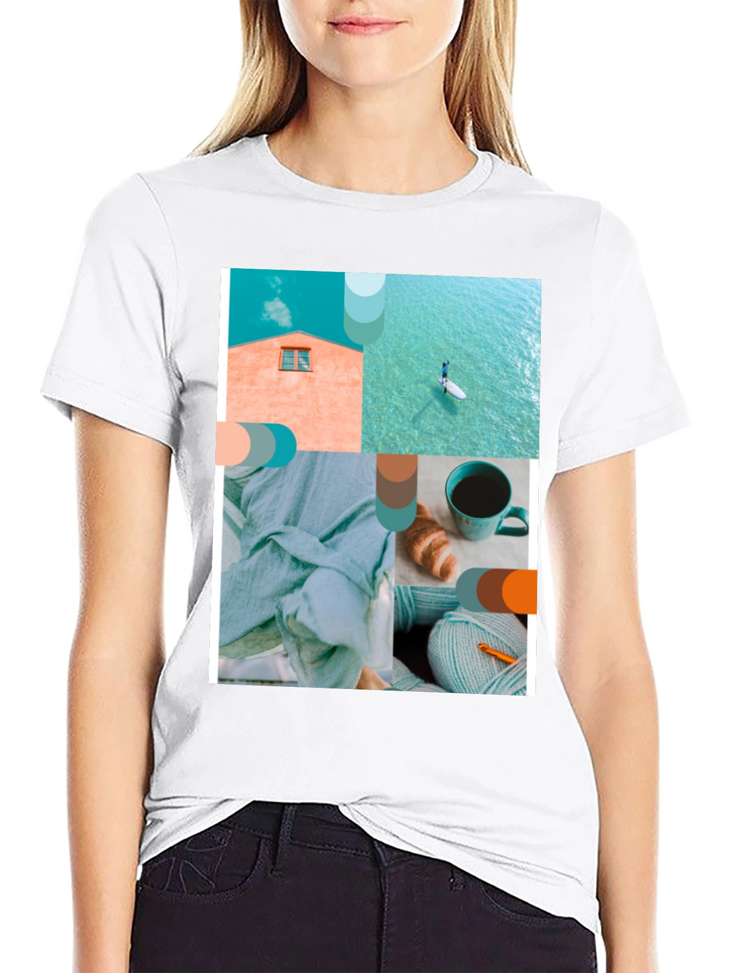 Modern Art Graphic T-Shirt