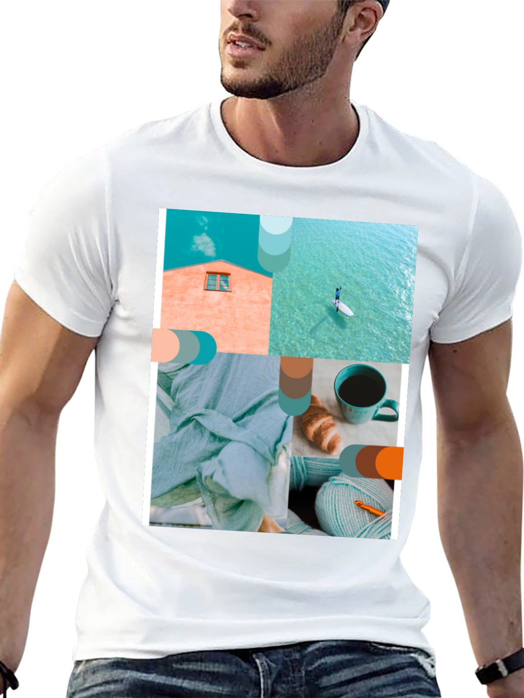 Modern Art Graphic T-Shirt
