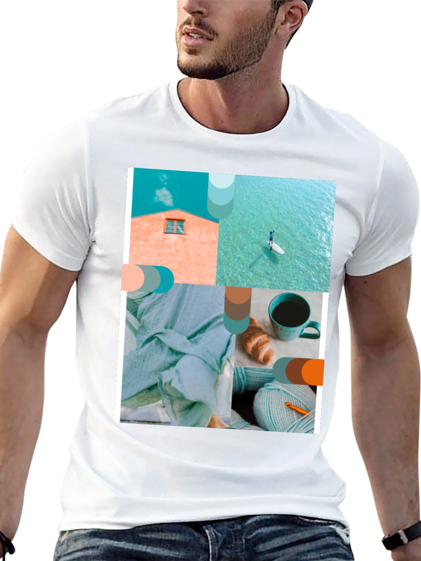 Modern Art Graphic T-Shirt