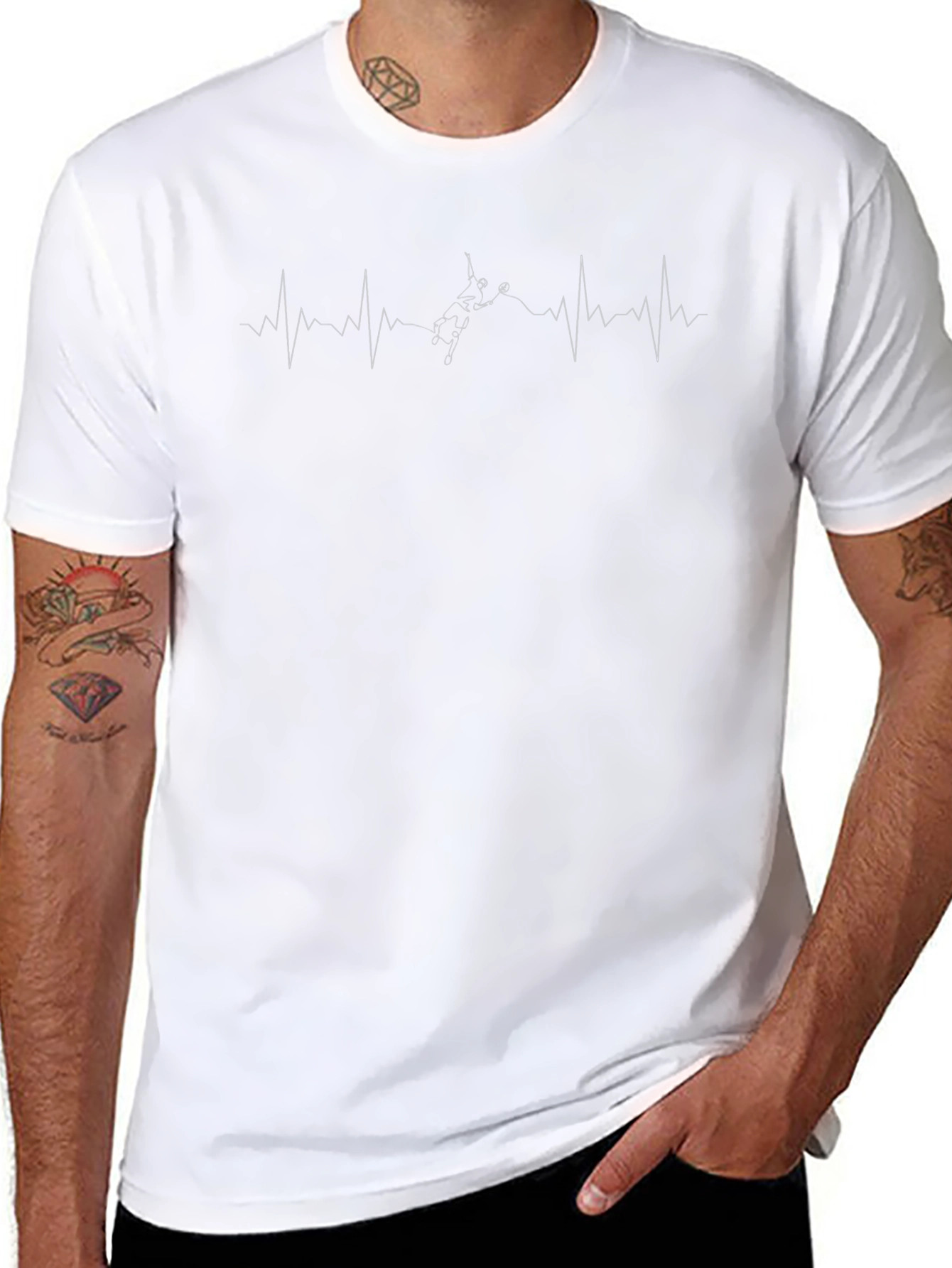 Heartbeat New Zealand T-Shirt - Black