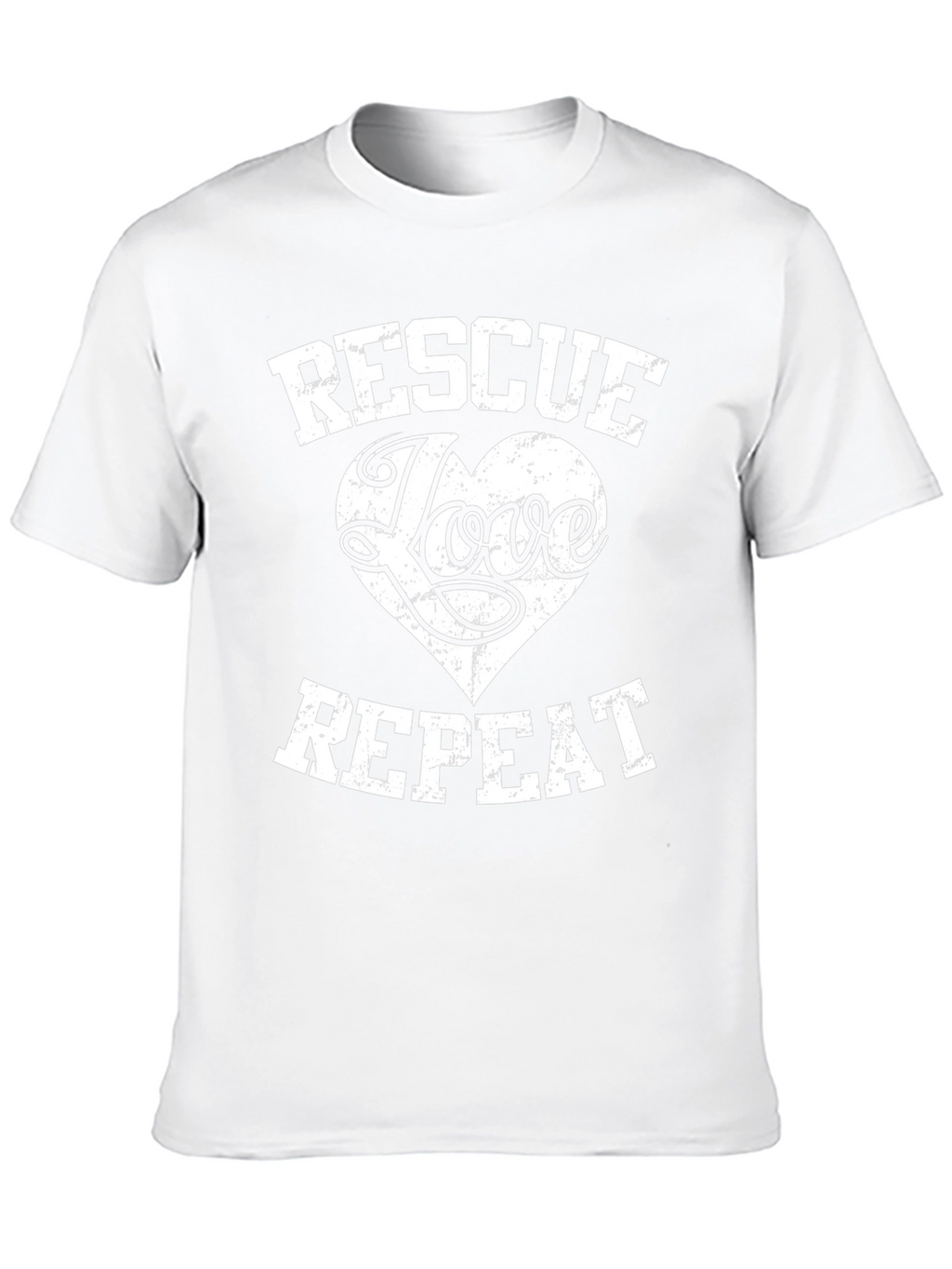 Rescue Love Repeat Graphic T-Shirt