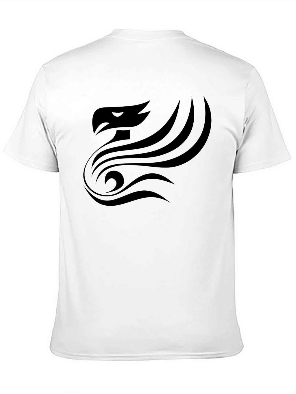 Phoenix Graphic T-Shirt - Bold Black Design