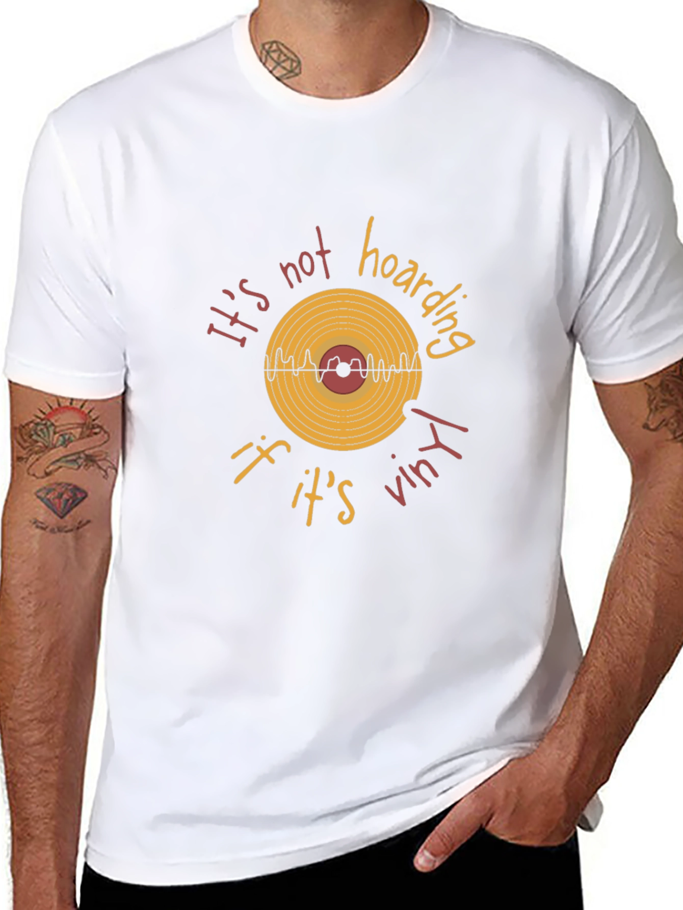 Its Not Hoarding If Its Vinyl T-Shirt