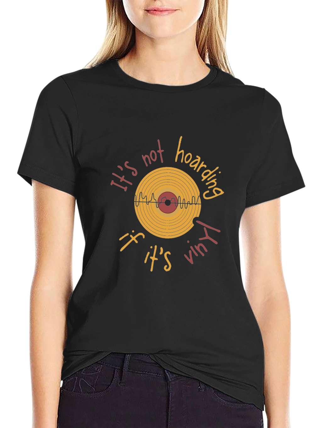 Its Not Hoarding If Its Vinyl T-Shirt