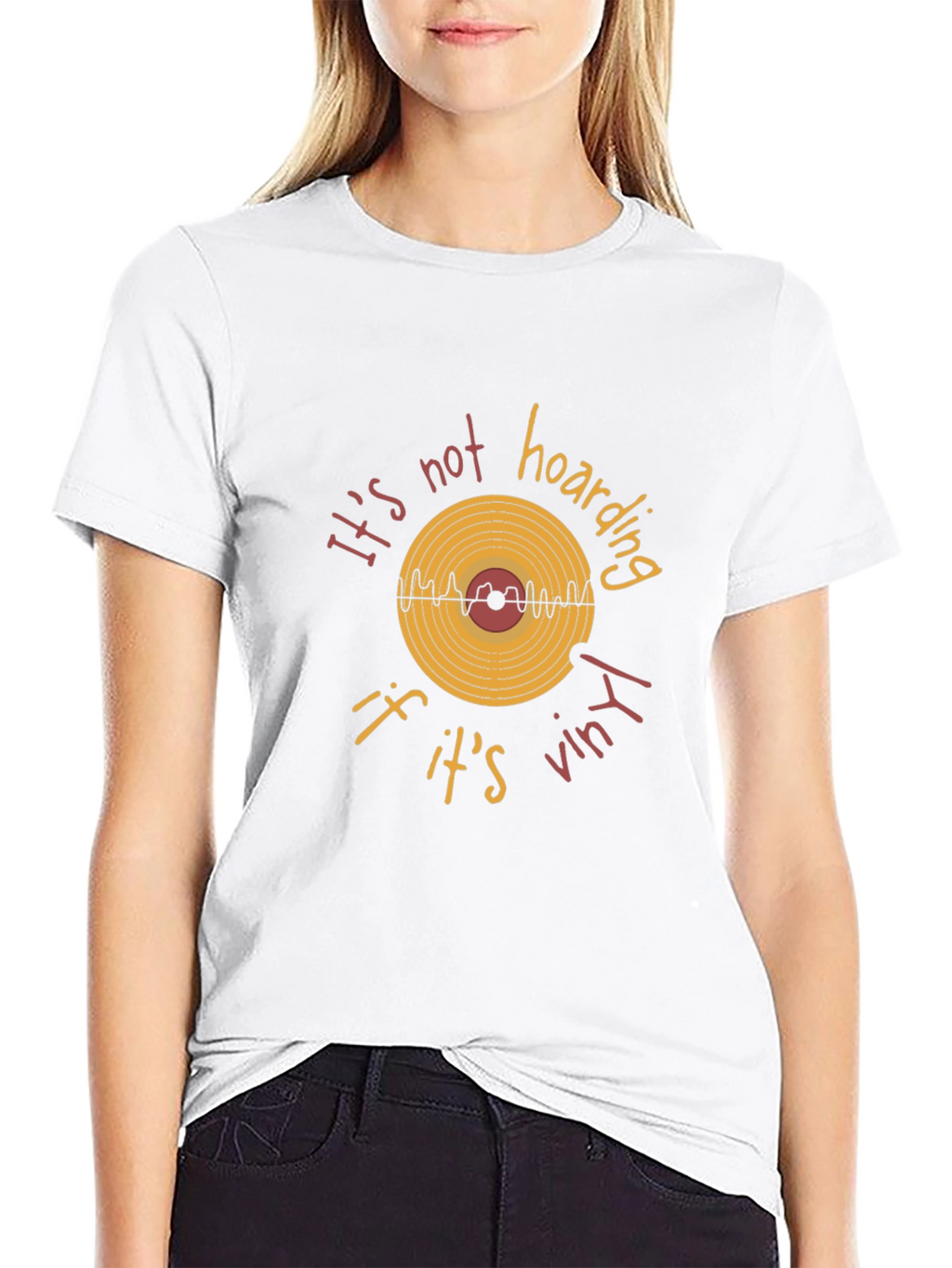 Its Not Hoarding If Its Vinyl T-Shirt