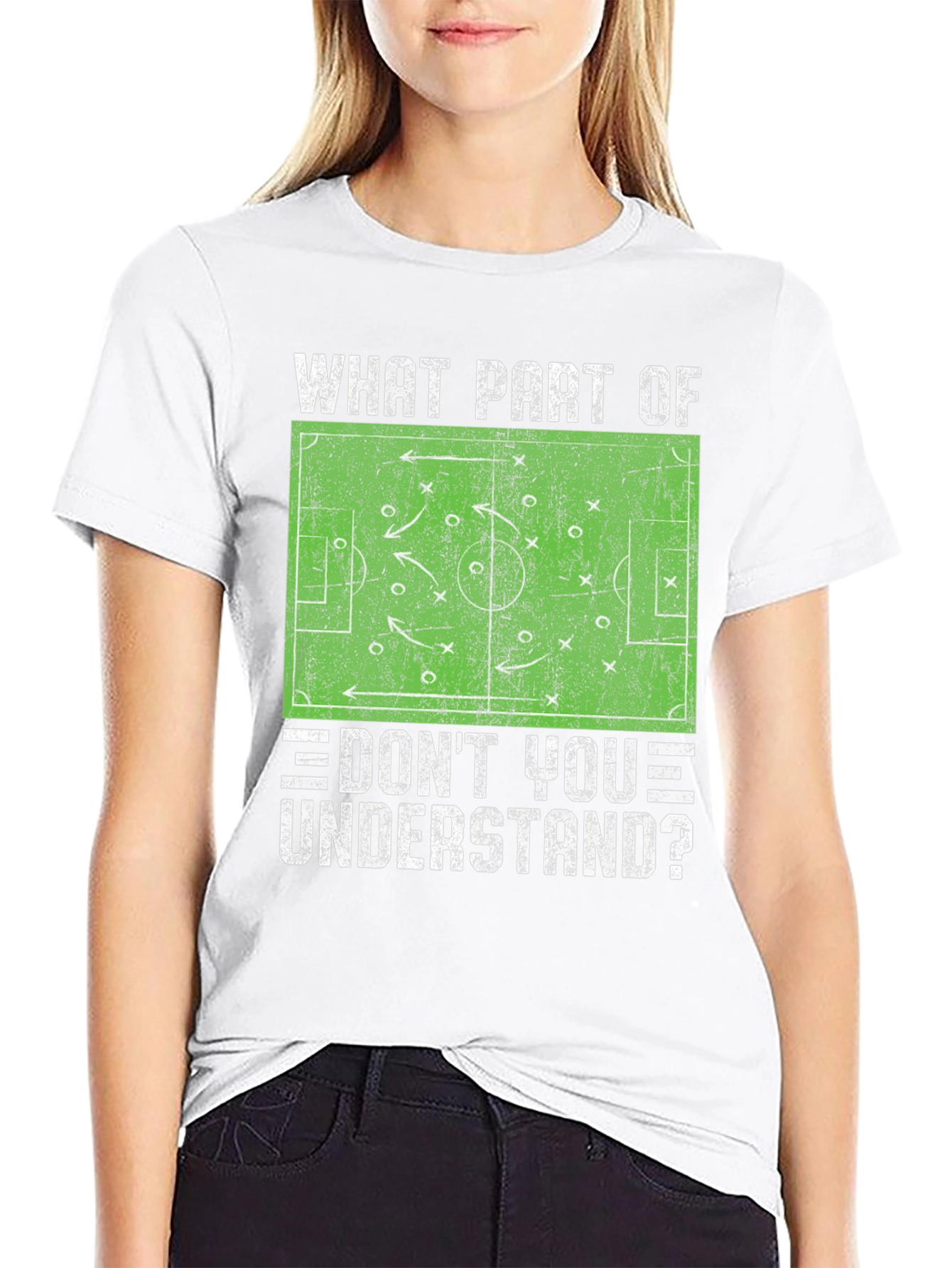 Soccer Play Diagram T-Shirt - What Part Dont You Understand?