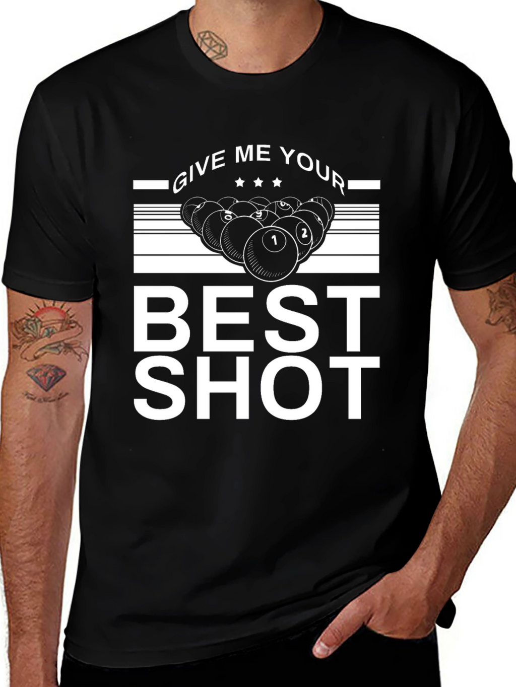Best Shot Billiards Graphic T-Shirt