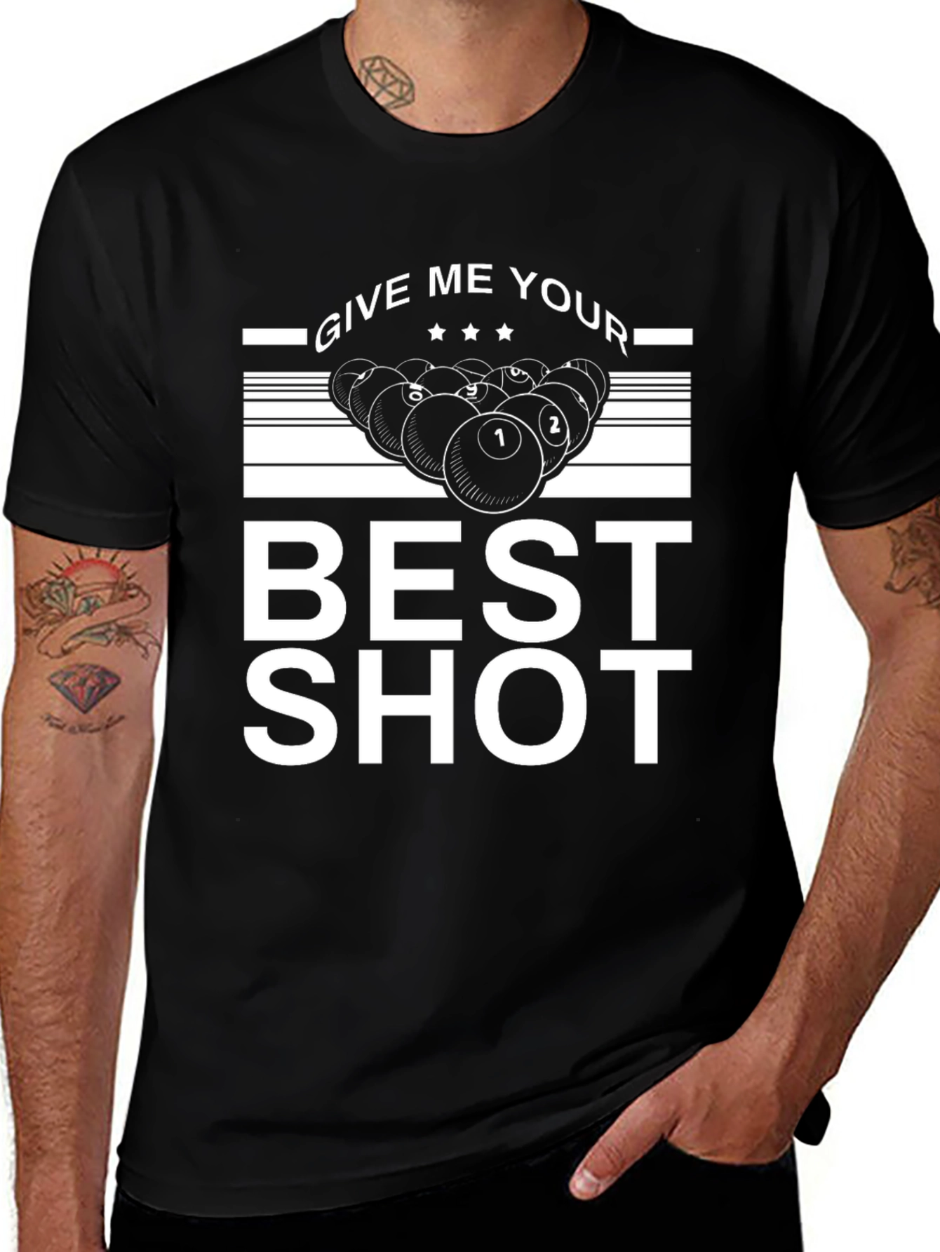 Best Shot Billiards Graphic T-Shirt