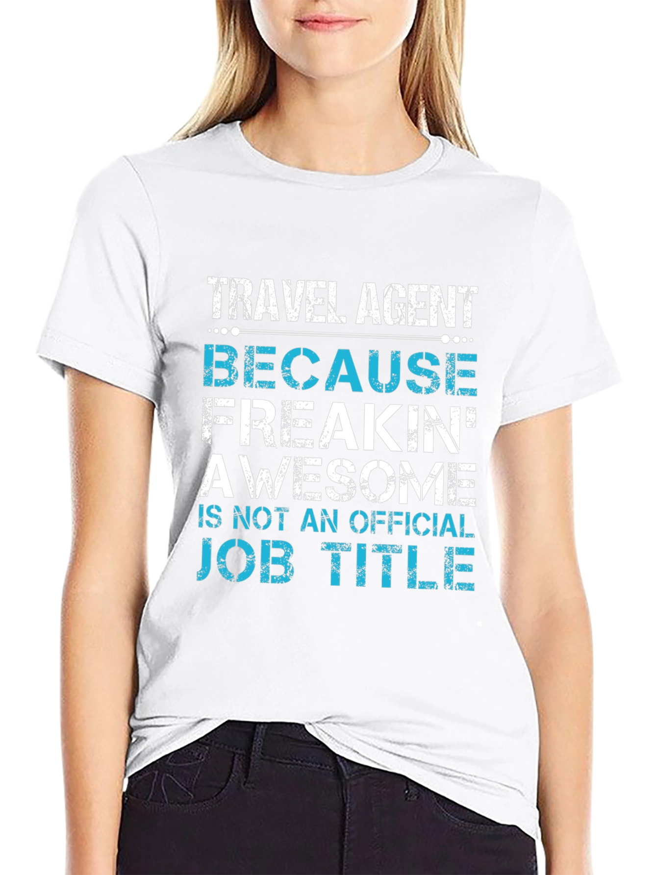 Travel Agent Awesome Job Title T-Shirt