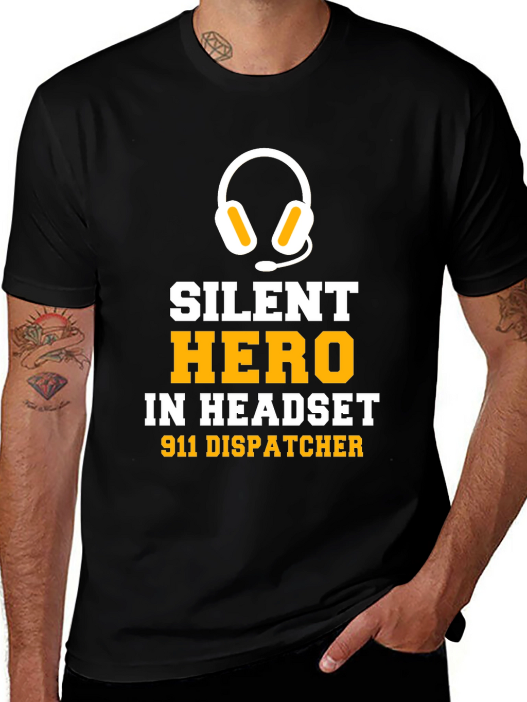 Silent Hero 911 Dispatcher T-Shirt