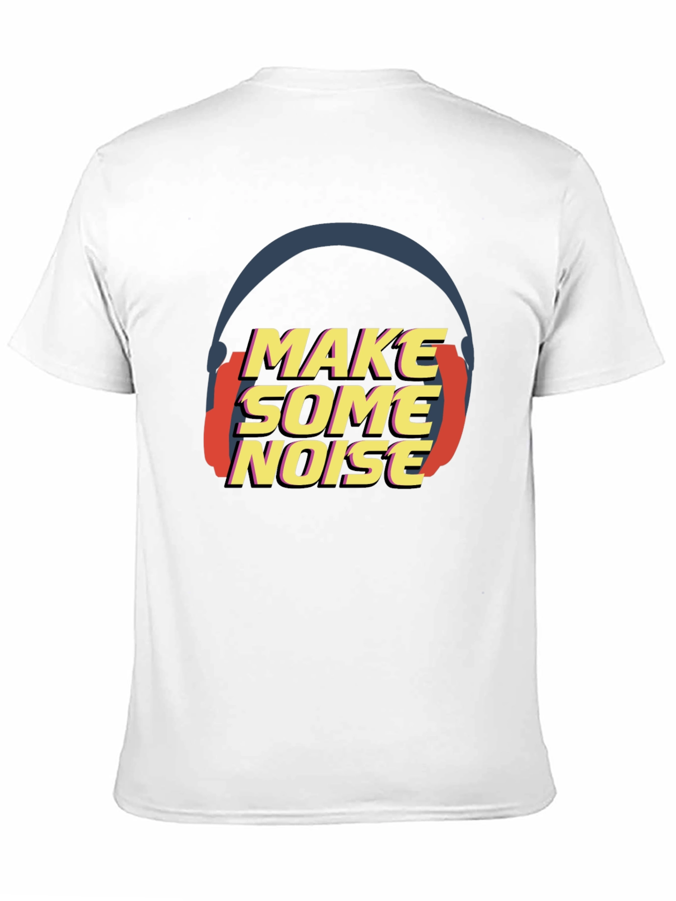 Make Some Noise Black T-Shirt