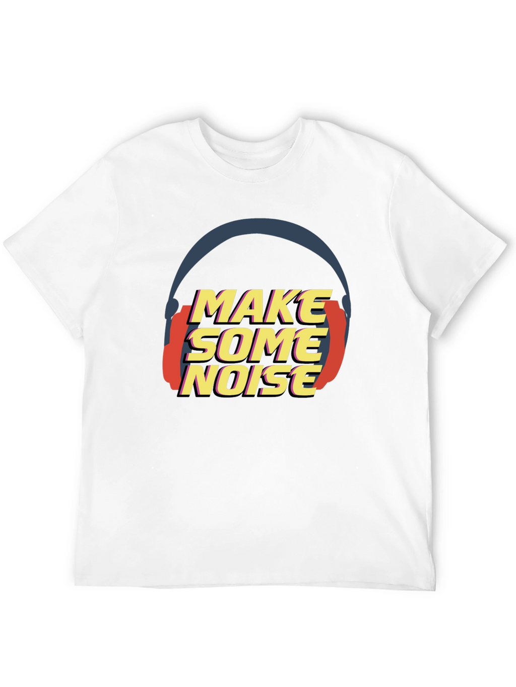 Make Some Noise Black T-Shirt