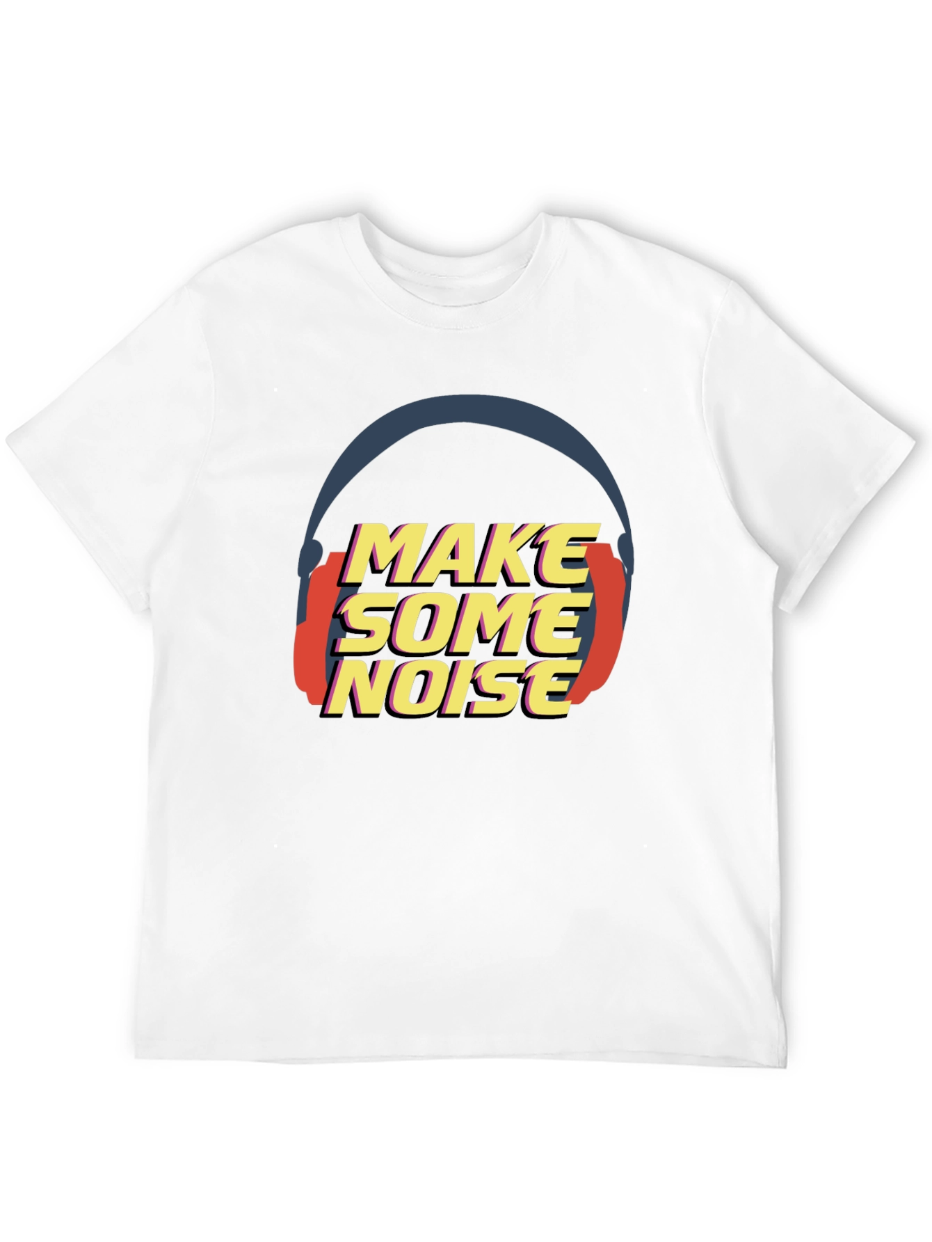 Make Some Noise Black T-Shirt