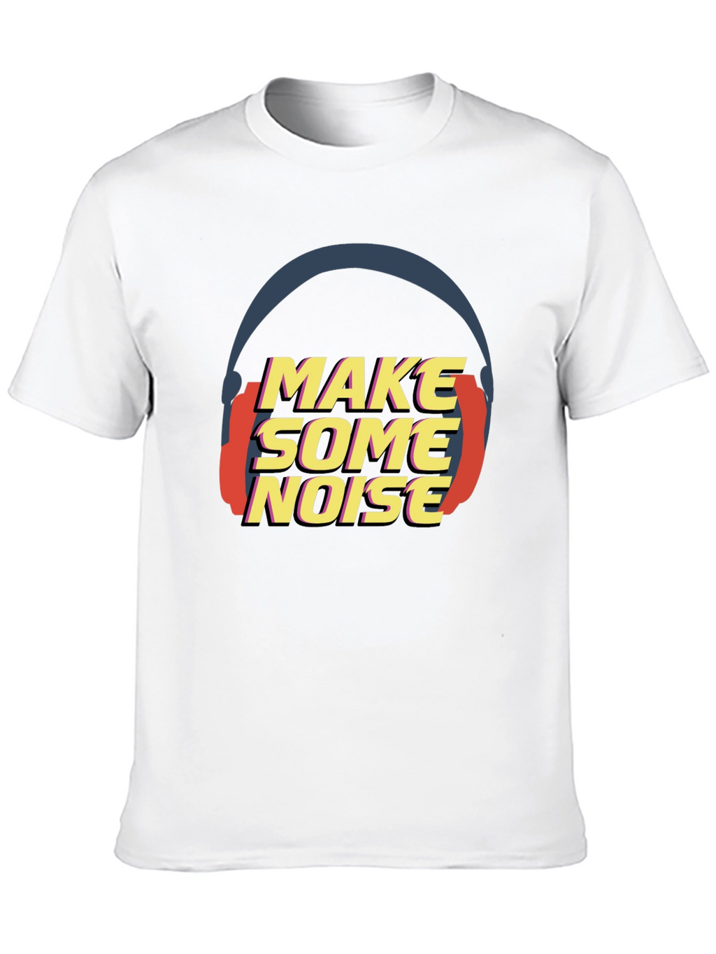 Make Some Noise Black T-Shirt