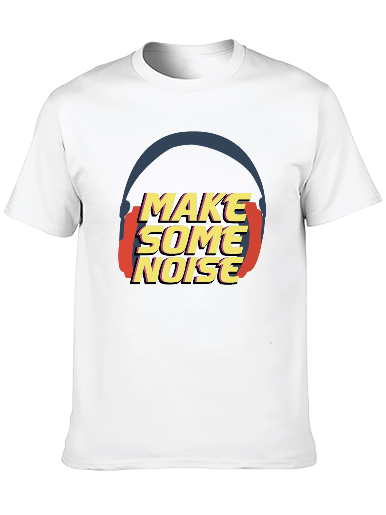 Make Some Noise Black T-Shirt