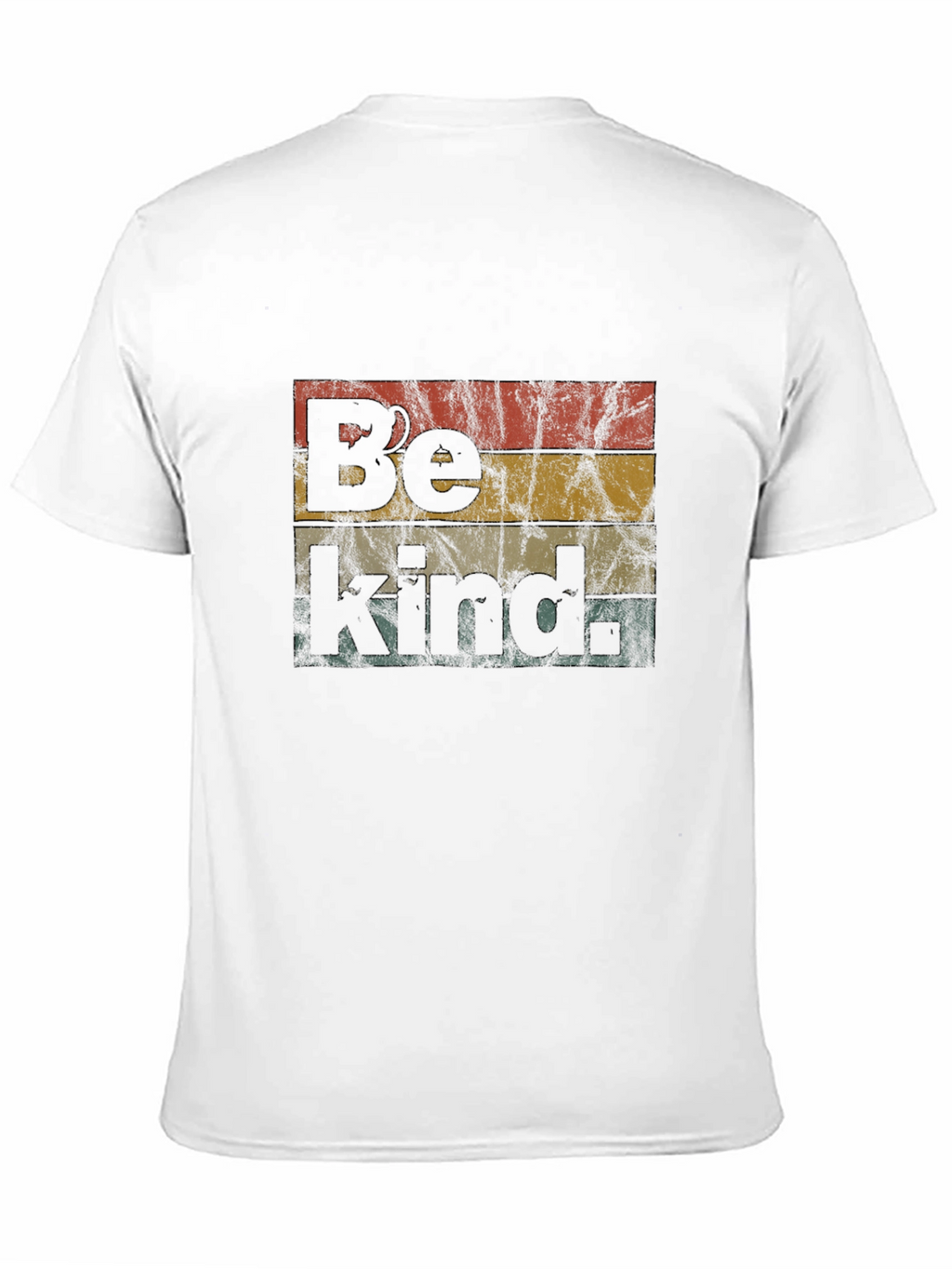 Be Kind Retro Style Black Graphic T-Shirt