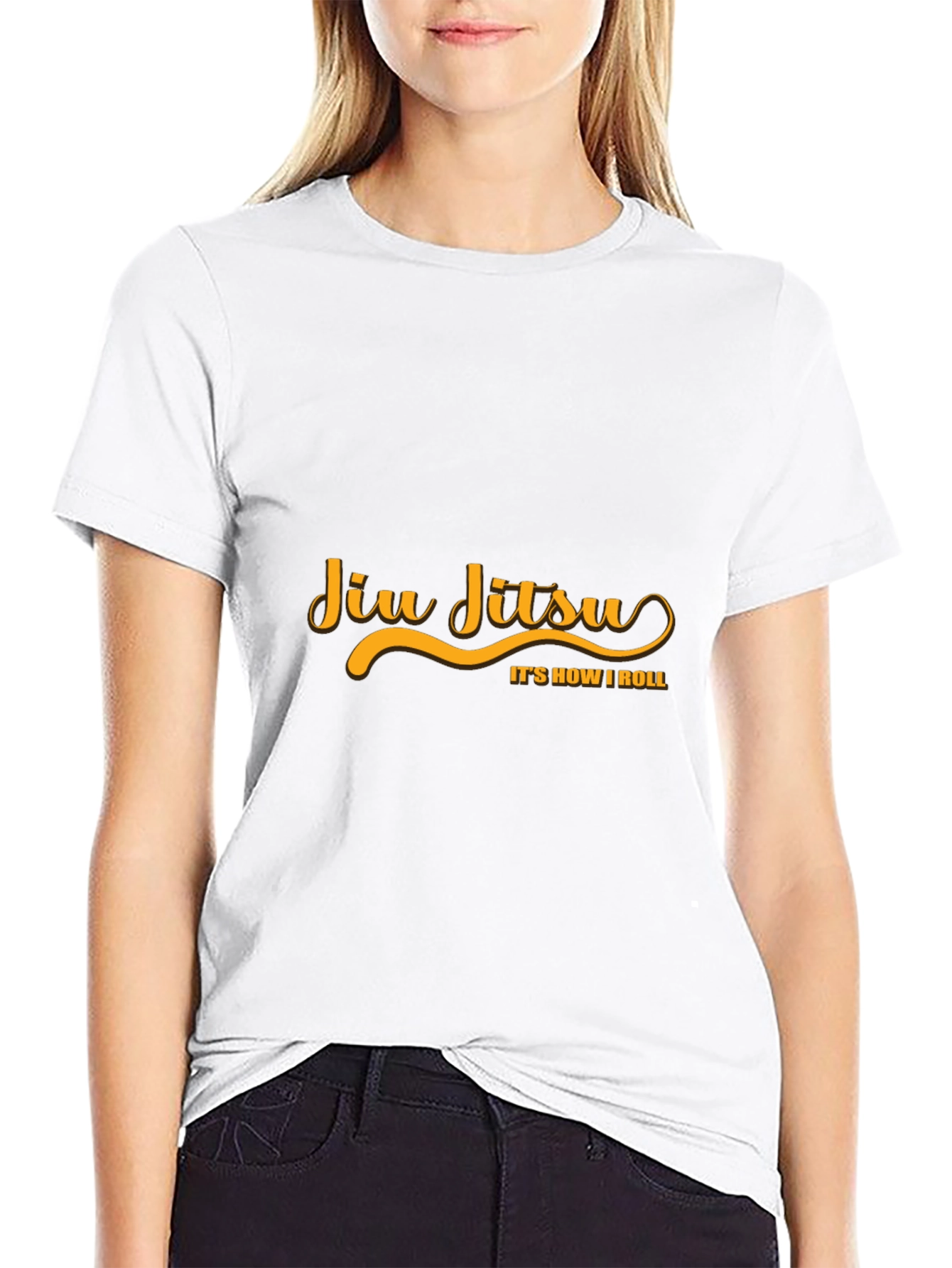 Jiu Jitsu Its How I Roll Black T-Shirt