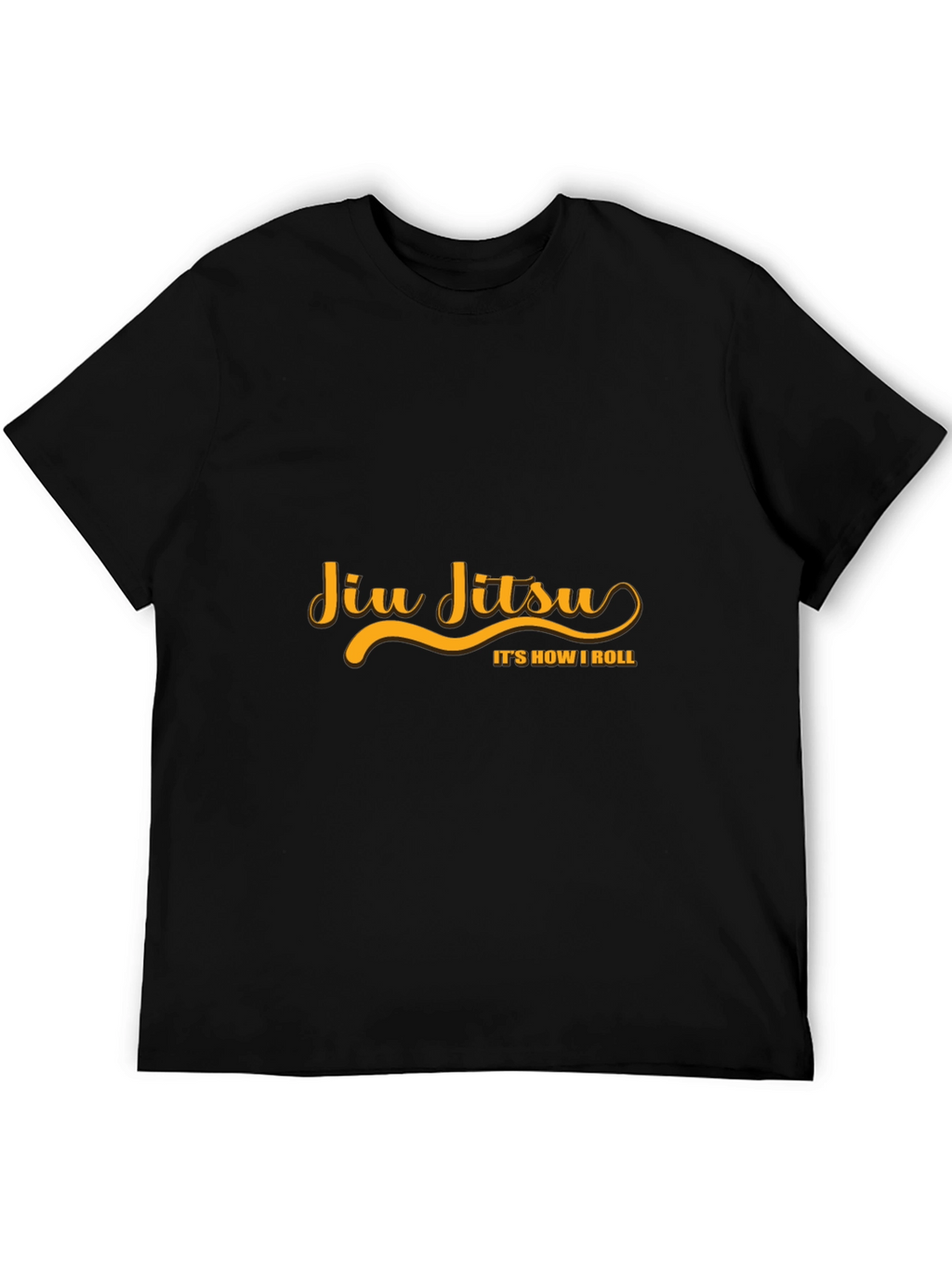 Jiu Jitsu Its How I Roll Black T-Shirt