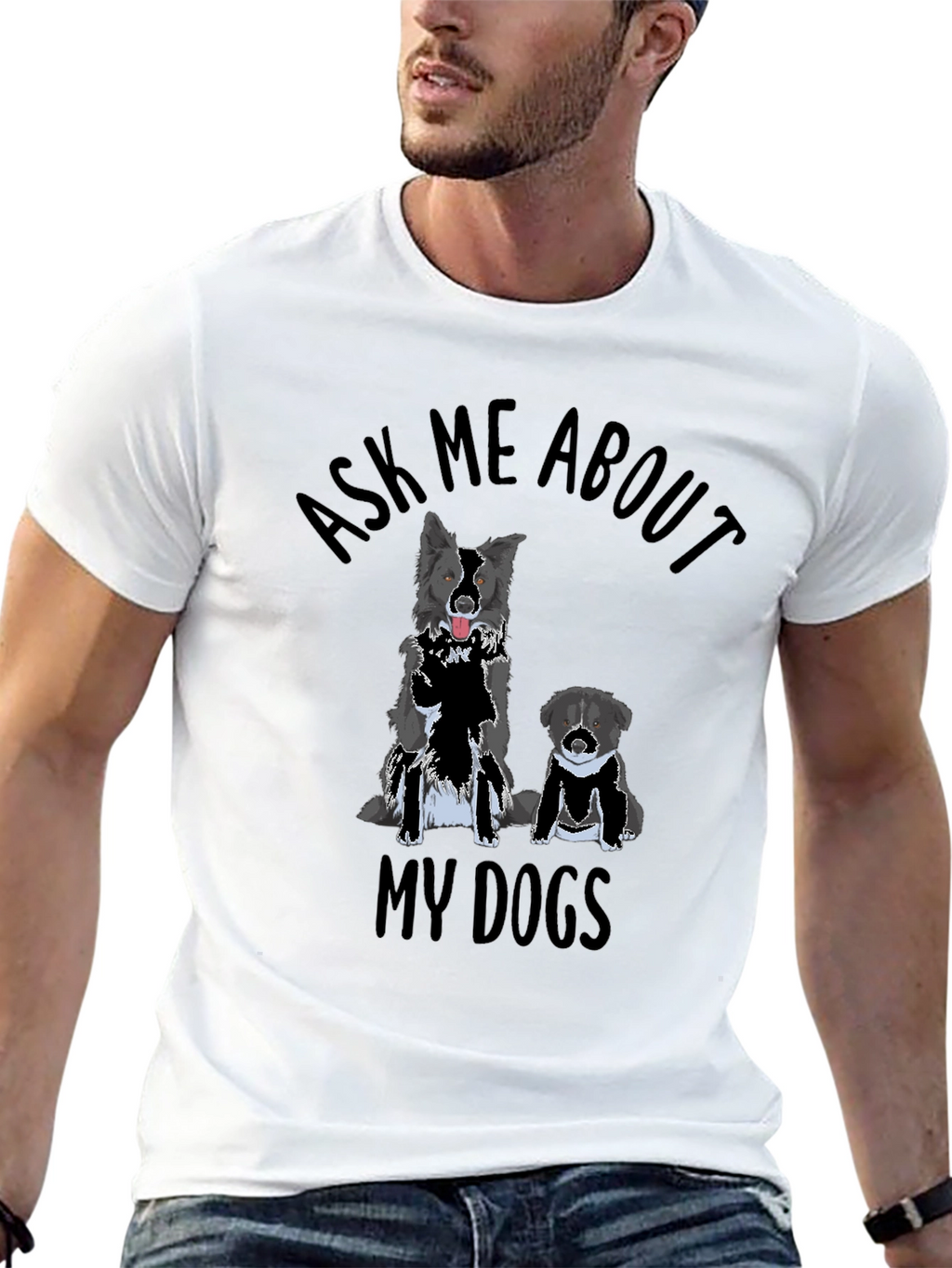 Ask Me About My Dogs T-Shirt