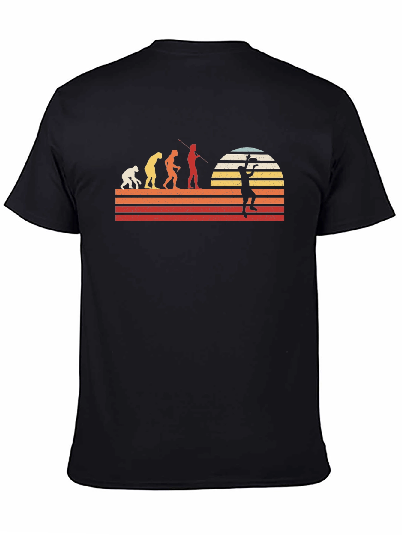 Evolution of Badminton T-Shirt