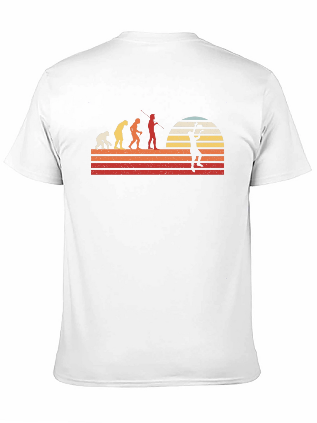 Evolution of Badminton T-Shirt