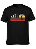 Evolution of Badminton T-Shirt