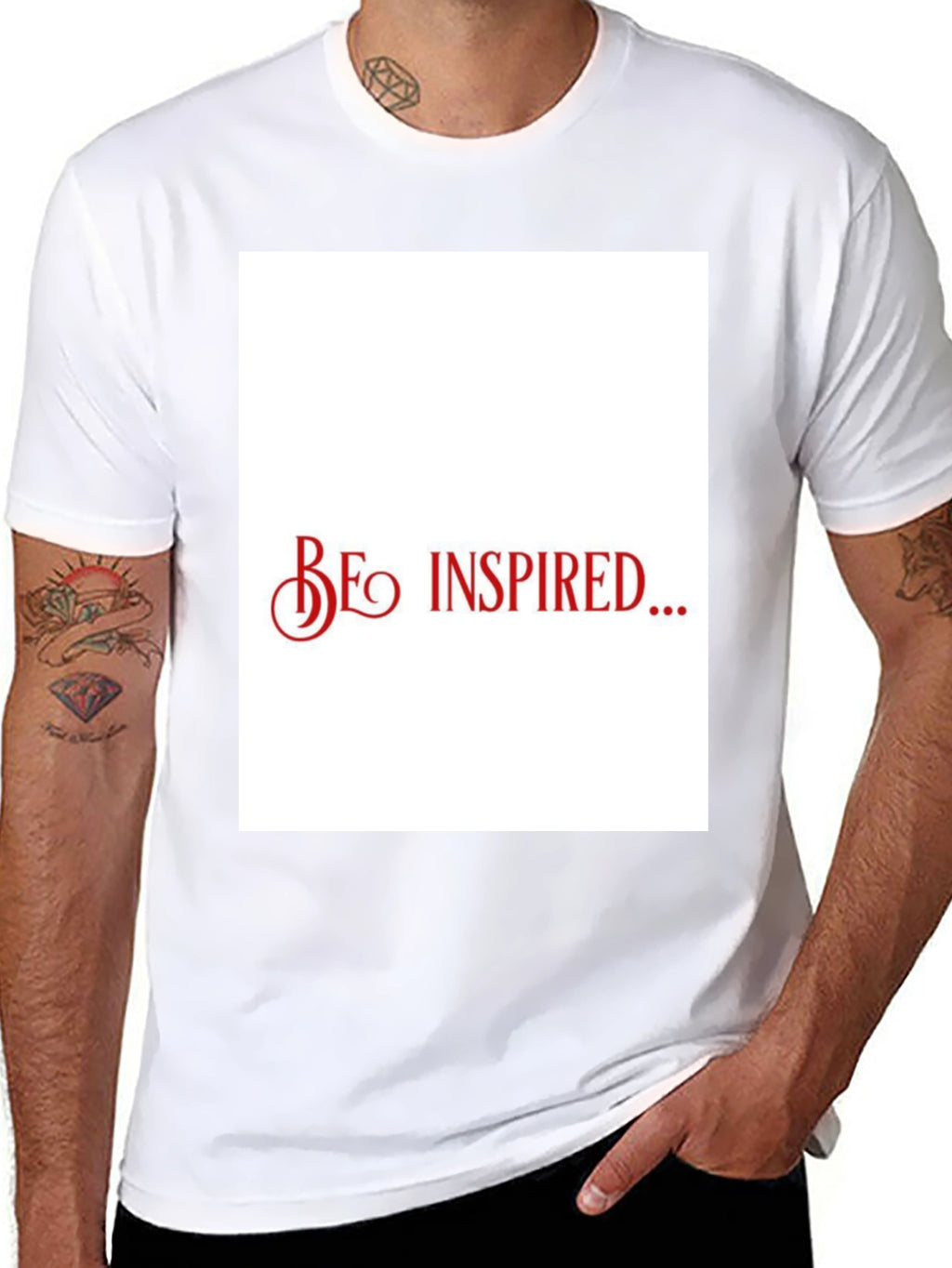 Be Inspired Black T-Shirt
