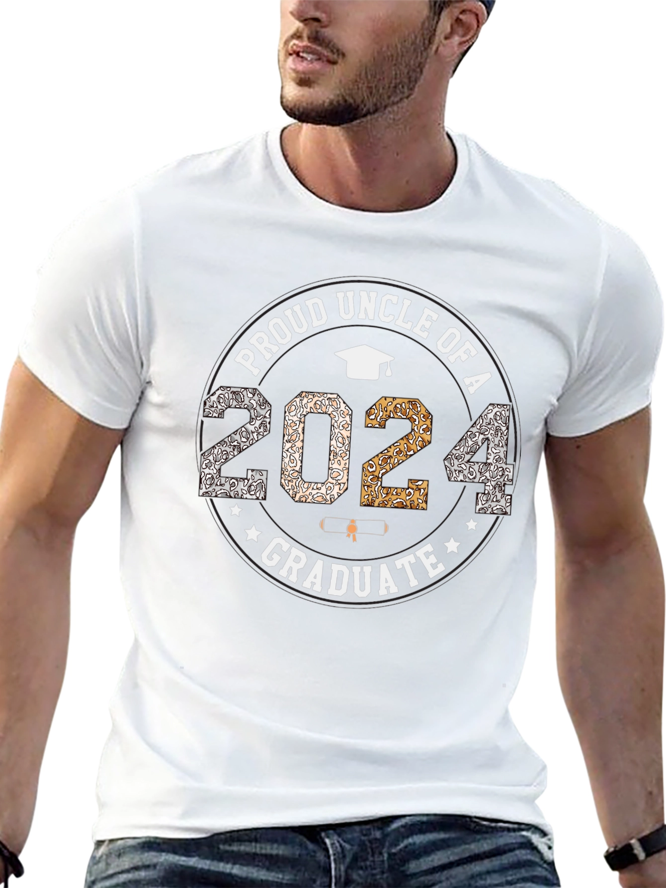 Proud Uncle of a 2024 Graduate T-Shirt