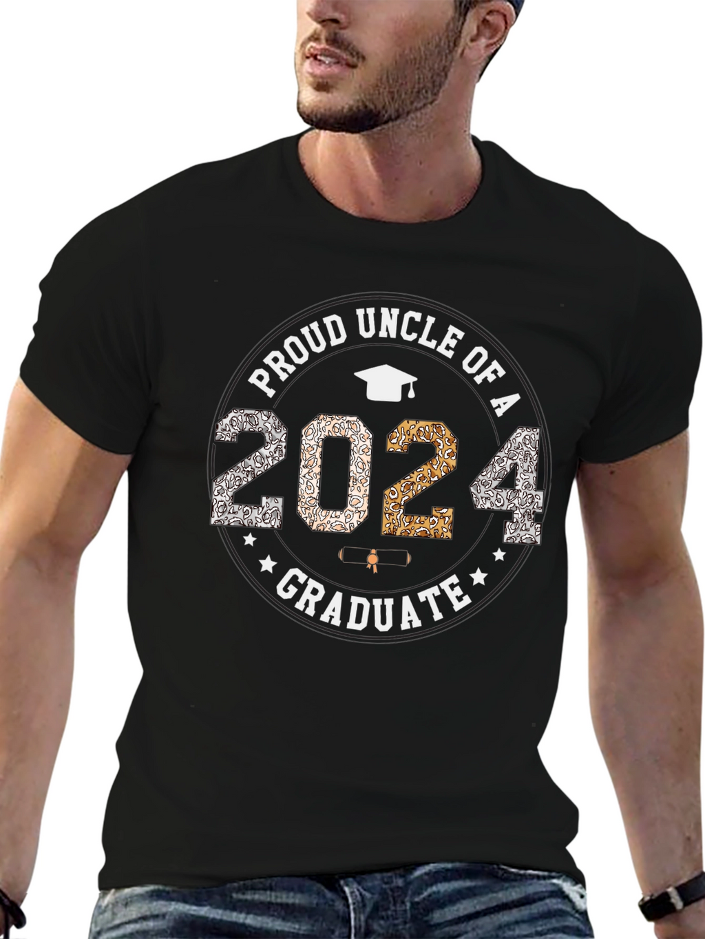 Proud Uncle of a 2024 Graduate T-Shirt