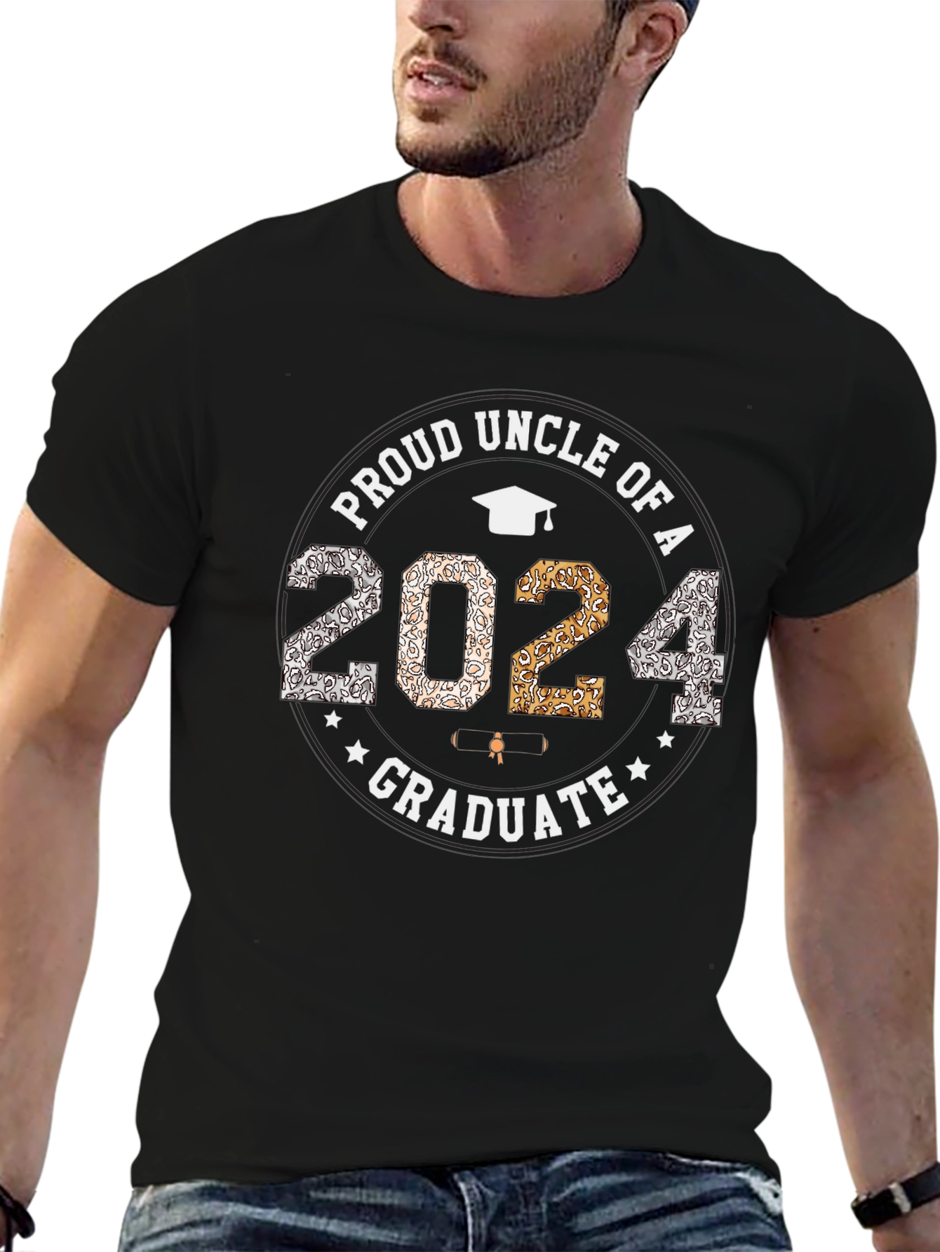 Proud Uncle of a 2024 Graduate T-Shirt