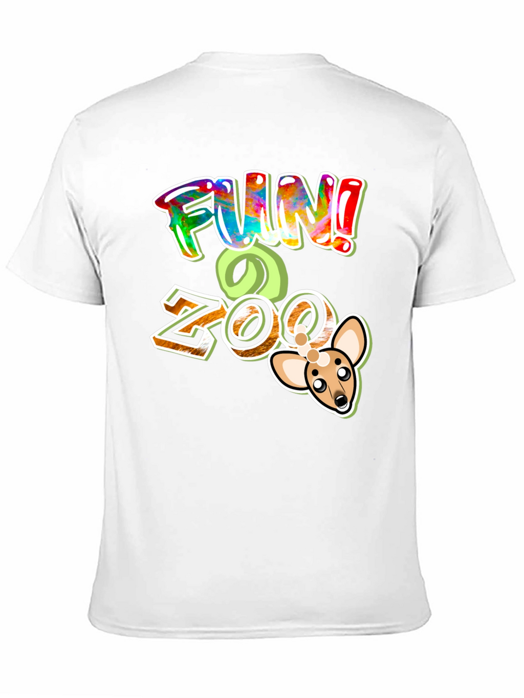 Fun Zoo Black Graphic T-Shirt