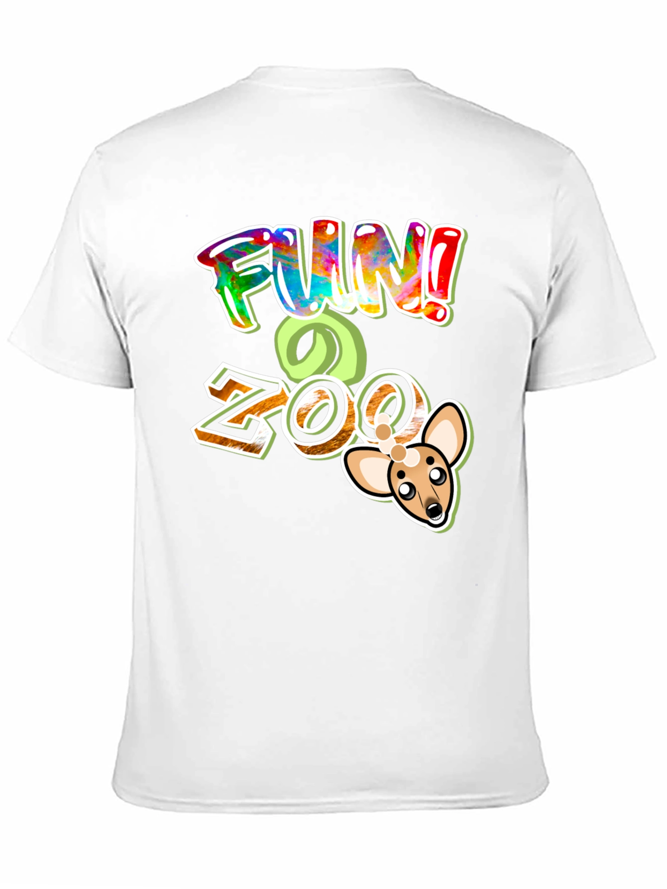 Fun Zoo Black Graphic T-Shirt