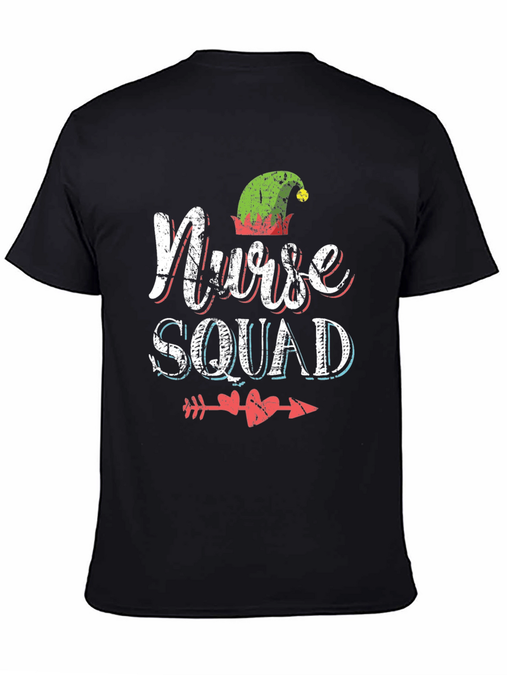Nurse Squad Christmas Graphic T-Shirt