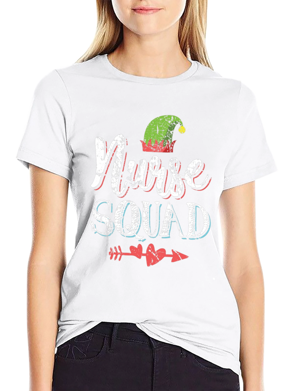 Nurse Squad Christmas Graphic T-Shirt