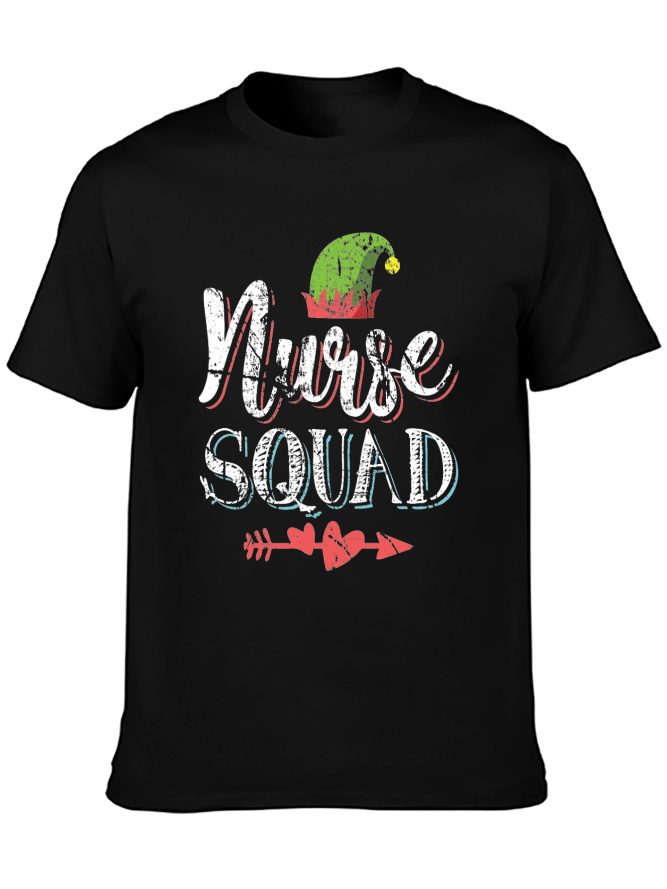 Nurse Squad Christmas Graphic T-Shirt