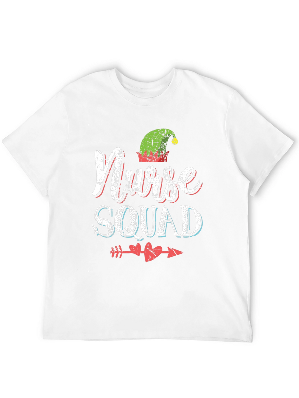 Nurse Squad Christmas Graphic T-Shirt