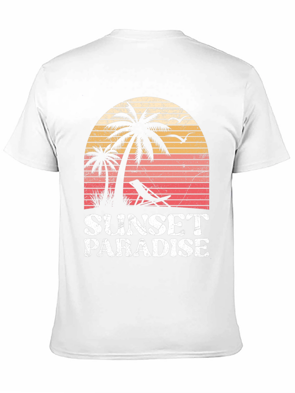 Sunset Paradise Graphic Tee - Beach Vibes T-Shirt