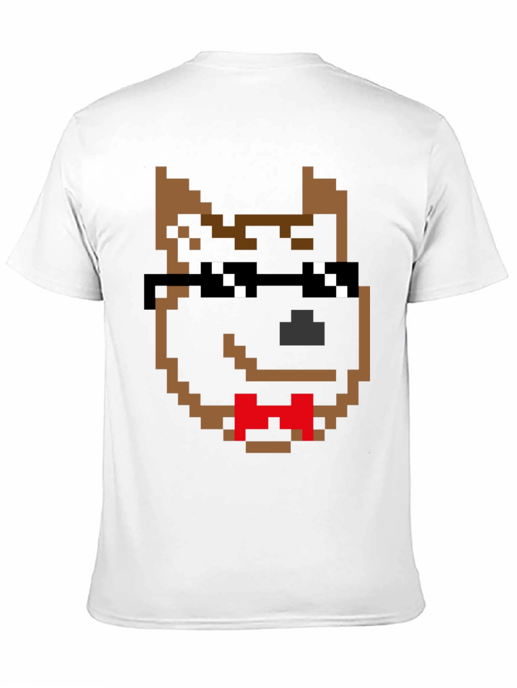 Pixel Dog Shades T-Shirt – Retro Gamer Dog Lover Tee