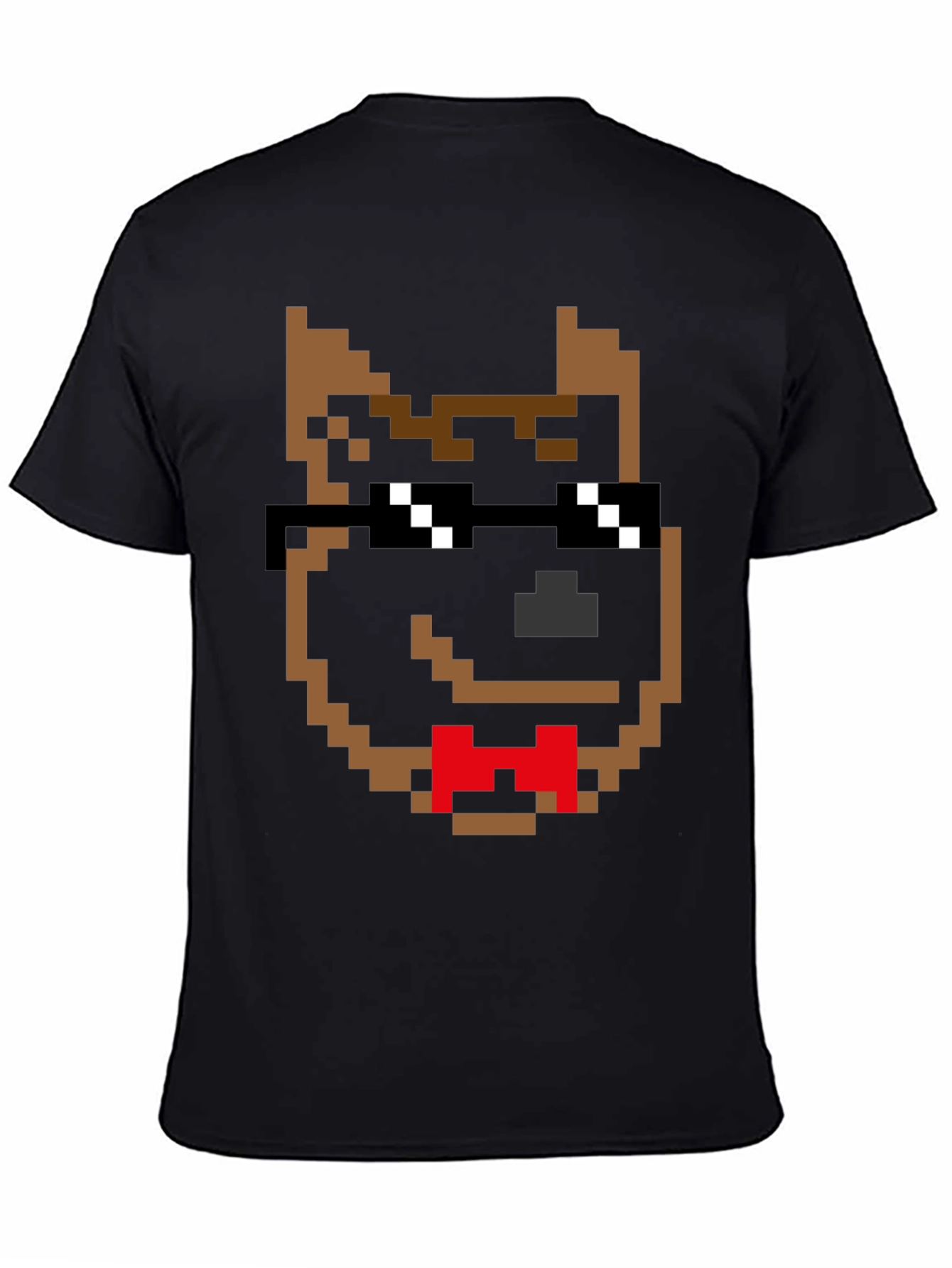 Pixel Dog Shades T-Shirt – Retro Gamer Dog Lover Tee