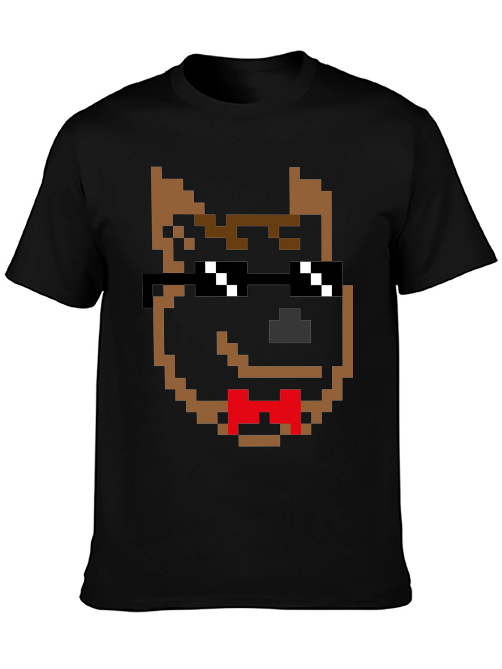 Pixel Dog Shades T-Shirt – Retro Gamer Dog Lover Tee