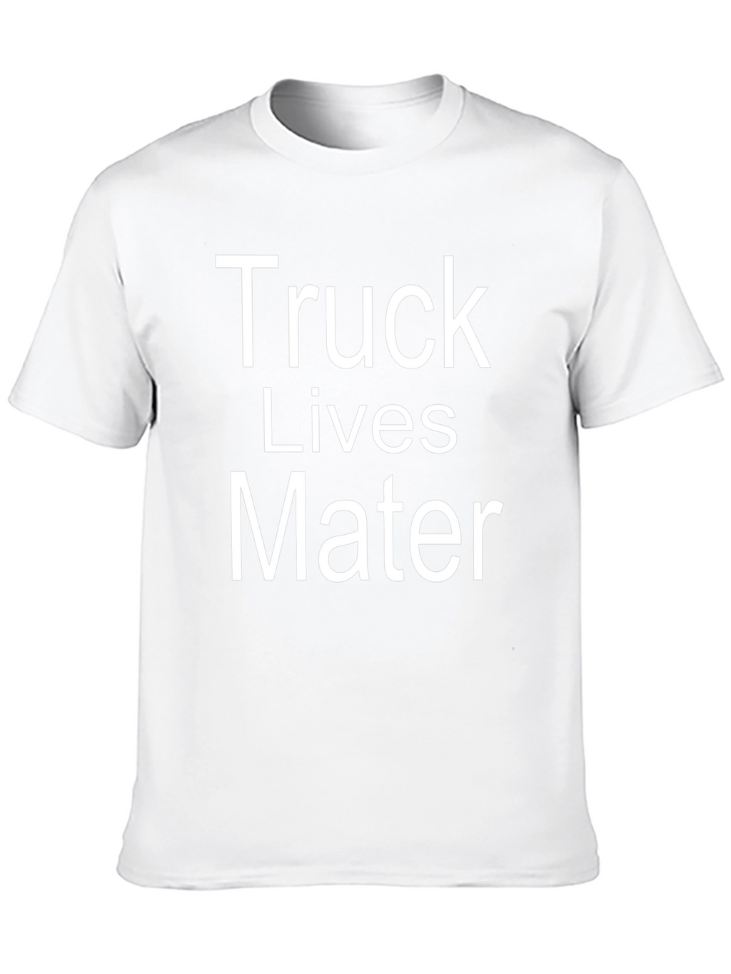 Truck Lives Mater Black Graphic Tee