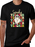 Spooky Teacher Halloween Graphic Tee