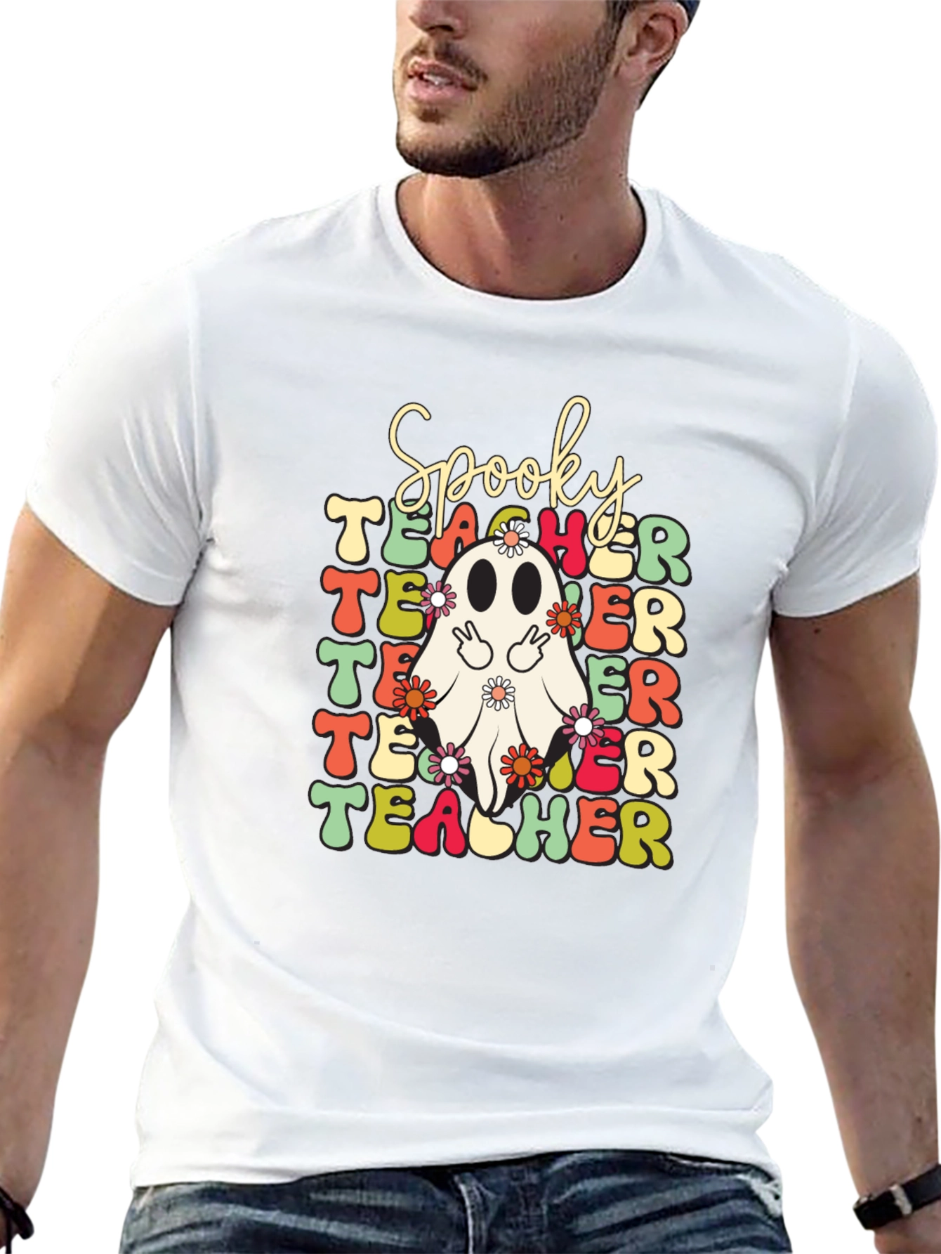 Spooky Teacher Halloween Graphic Tee